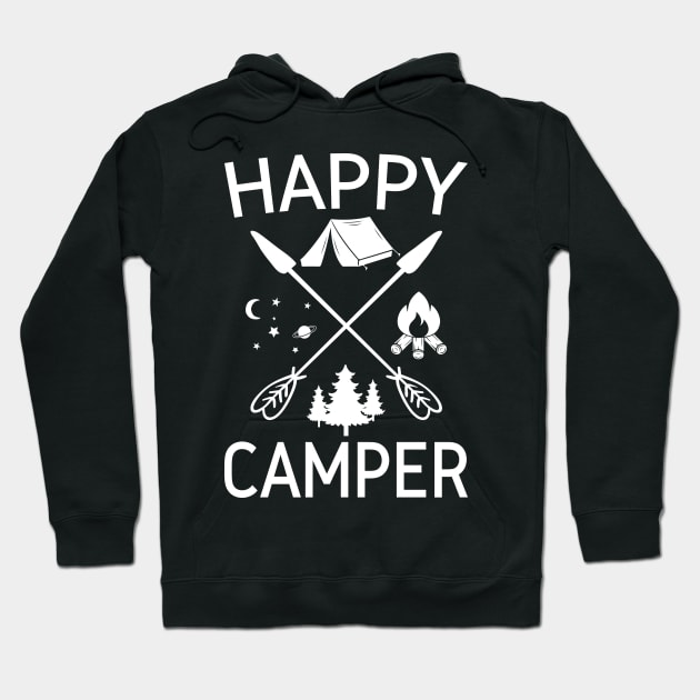 Camping Hoodie by Polahcrea